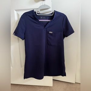 Figs Catarina Women’s XS Navy scrub top